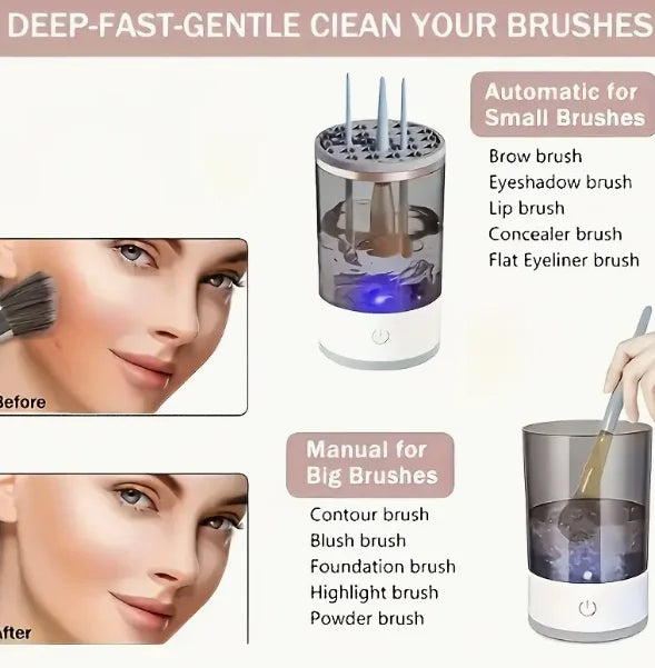 Ease® Makeup Brush Cleaner and Dryer Stand