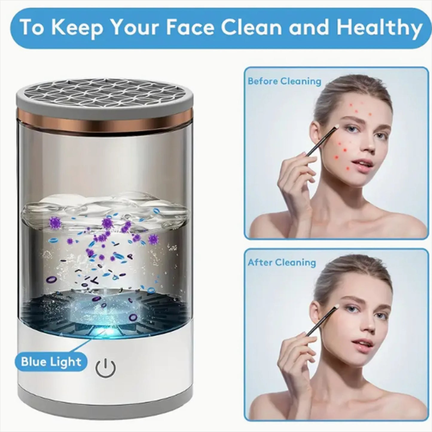 Ease® Makeup Brush Cleaner and Dryer Stand