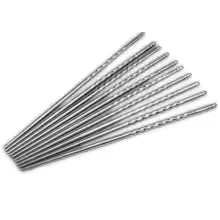 Ease®  5 pairs Stainless Steel Reusable Chopsticks